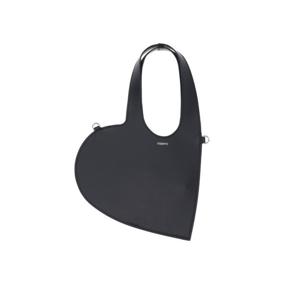 Coperni Handbags - Coperni Heart-Shaped Black Leather Handbag - NWT